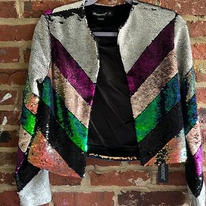 Sequin Blank NYC cropped Jacket